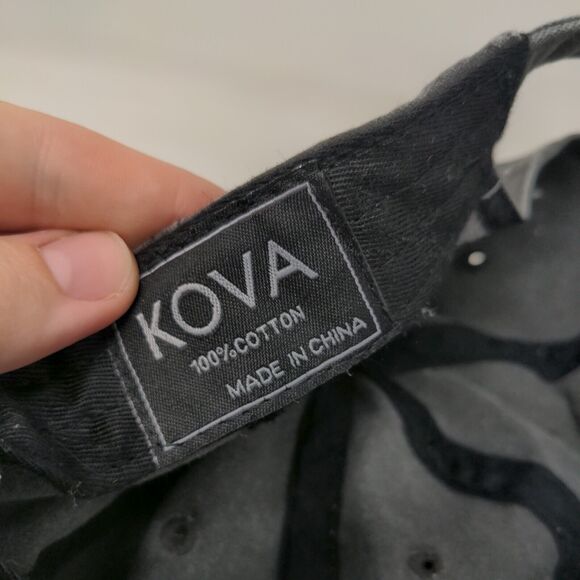 San Diego Slideback Hat Gray One Size Embroidered Adjustable Kova - Picture 7 of 7